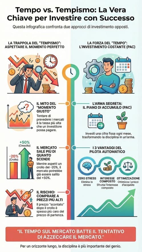 Infografica: Tempo vs Tempismo