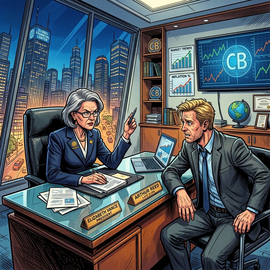 Illustrazione: Kevin Warsh e la Fed